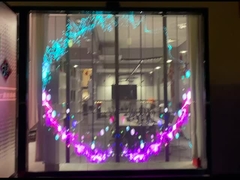 صفحه نمایش شبکه LED برای استفاده از شیشه پنجره، تبلیغات بیرونی