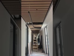 نور خطی LED سفارشی 3000lm-10000lm چراغ سقف LED منحنی